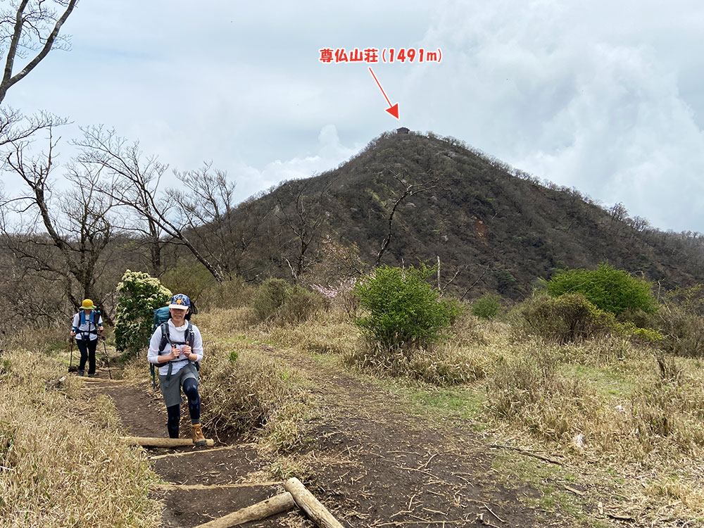 丹沢山に向かう！