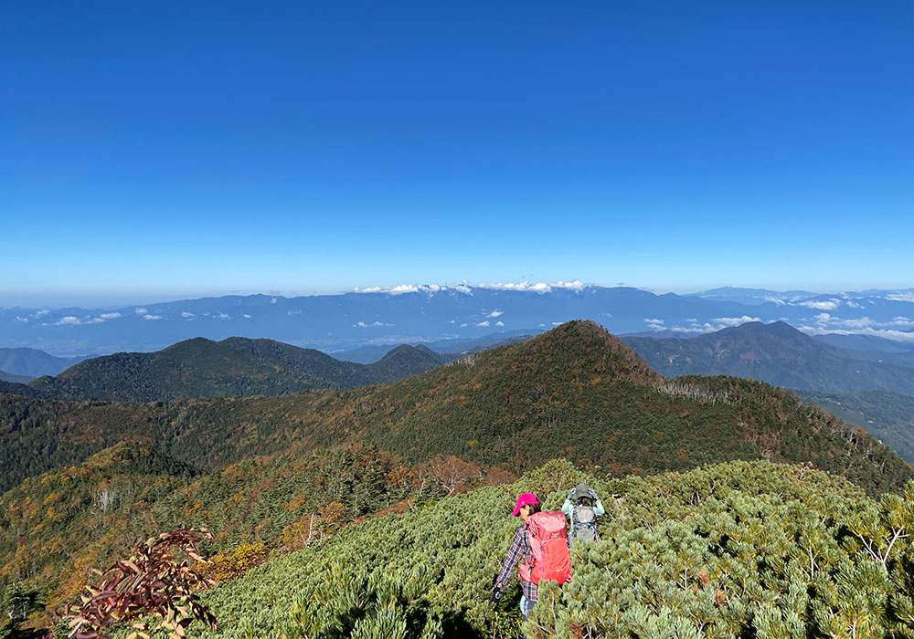 下山：塩見小屋 → 三伏峠小屋