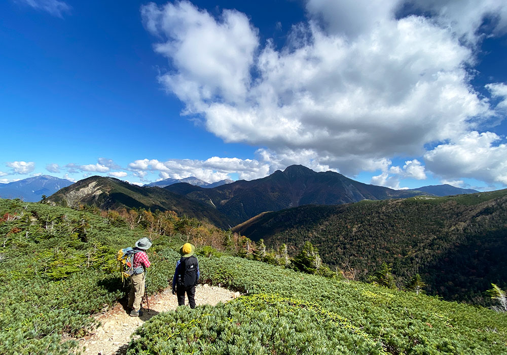 下山：塩見小屋 → 三伏峠小屋