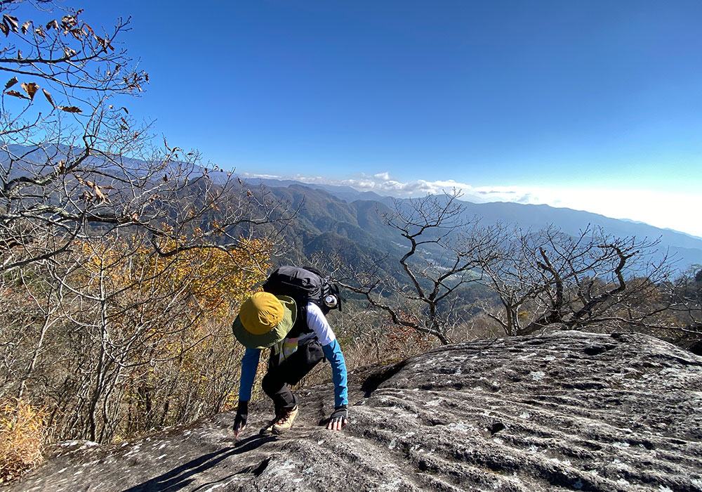 【茅ヶ岳・金ヶ岳登山】展望スポット！